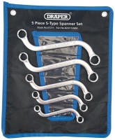 Draper 5 Piece S Type (Obstruction) Ring Spanner Set £40.00